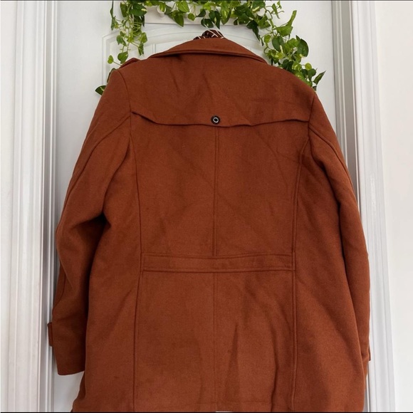 Men’s Casual Vintage Wool Trench Coat - Picture 4 of 4